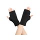 thumbnail image 1 of GUANTES SIN DEDOS DE FORRO POLAR LIGEROS Y CÁLIDOS INSPIRE CHIC CUBIERTA DE MUÑECA CALENTADORES DE BRAZO CORTOS TALLA ÚNICA NEGRO, 1 of 6
