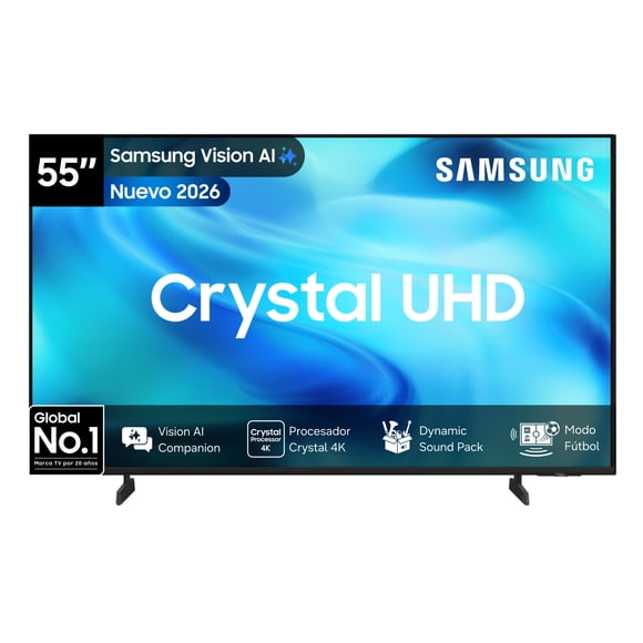 55" Crystal UHD U8500H 4K Samsung Smart TV 2026