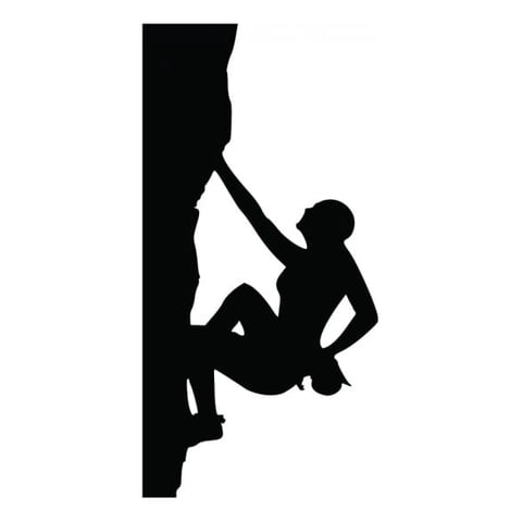 Rienda Libre Graphics - Decomural Extreme Rock Climbing Sports Ws-42935