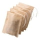 thumbnail image 1 of 100 Piezas Bolsas De Filtro De Té Vacías Bolsita De Té De Hierbas Sueltas Con Cordón Color_9x7cm Natural, 1 of 5