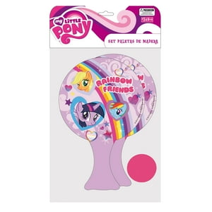 Set De Paletas De Madera My Little Pony