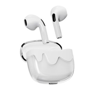 Aaronmei G07 Bluetooth In-Ear Semi-Transparente Blanco