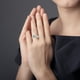 thumbnail image 4 of Anillo de delfín con incrustaciones "Hasta el fin del mundo", regalo de joyería para el Día de la Madre, 4 of 7