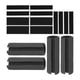 thumbnail image 3 of 4 piezas de puños de espuma, fundas suaves para tubos, acolchado de goma y espuma, agarre cómodo, fácil instalación, apto para equipos de gimnasio, fi, 3 of 5