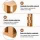 thumbnail image 3 of Biblioteca Giratoria 4 Niveles Madera Ecológico E1 Alto 130cm, 3 of 6