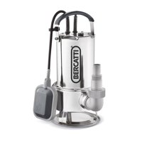 Bercatti - Bomba Sumergible Agua Sucia 1 Hp Ssp10