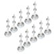 thumbnail image 4 of 10 Piezas De Bolas De Cristal Ara?a Prismas Colgantes Hebras De Cristal De Lágrima, 4 of 5