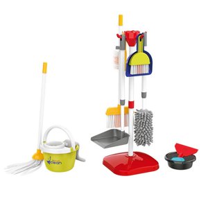 Magideal - Herramienta De Limpieza Doméstica Para Niños, Juego De Roles, Tareas Domésticas, Habilidades Prácticas, Tareas Domésticas, Juguetes De Limpieza Para N 18 Piezas