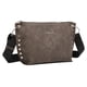 thumbnail image 1 of Cartera Bandolera Adisa PU Desgastado Café Calu, 1 of 7