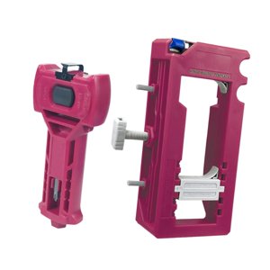 Magideal - Herramienta Manual Para Mortajadora De Bisagras De Puerta, Fácil De Instalar, Profesional, Práctica, Portátil, Accesorios, Kit De Instalación De Bisag Rojo