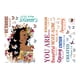 thumbnail image 1 of Calcomanía de pared de mariposa negra para niña, decoración de pared de mariposas para dormitorio de niña, decoración inspiradora, 1 of 5