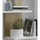 thumbnail image 2 of Repisa Moderna Minimalista Flotante Blanco, 2 of 2