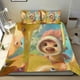 thumbnail image 1 of Pookoo Conjunto de sábanas temático, trío de piezas, cómodo y amigable con la piel, diseño único, regalo de decoración para el hogar para familiares, amigos y fans,140cm *210cm, 1 of 6