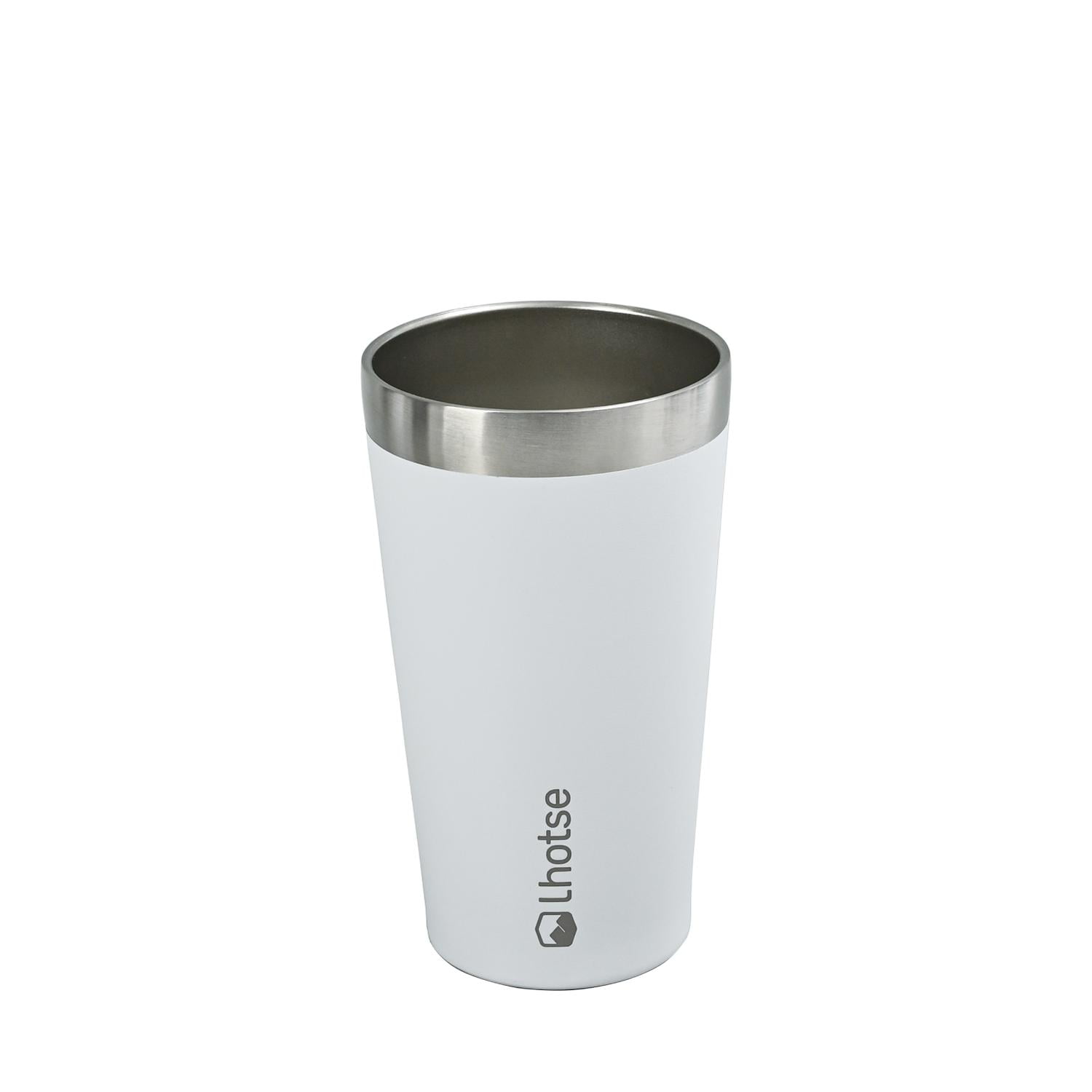 Lhotse - Vaso Térmico Insulado Camping 480ml Blanco