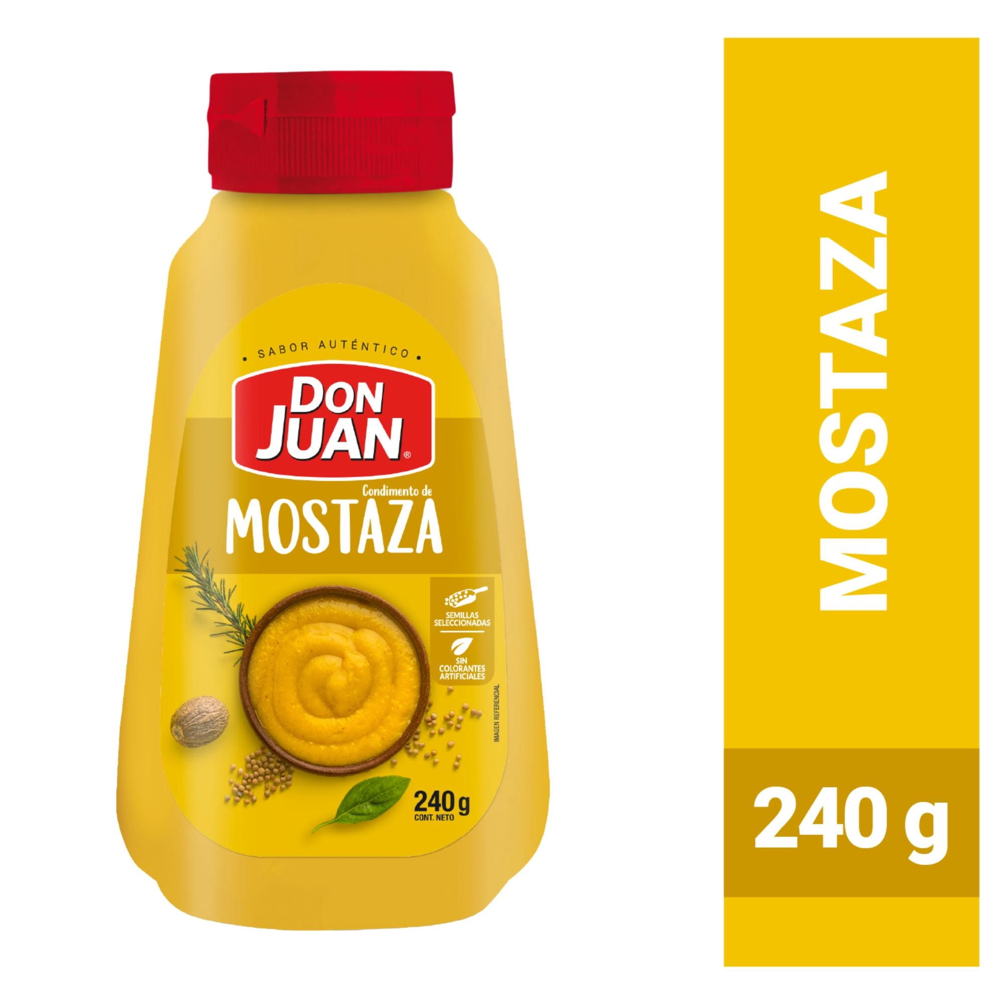 Mostaza Squeeze 240 g Don Juan
