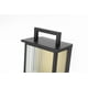 thumbnail image 4 of Aplique de Pared Exterior Elegante Kannon 8.5" Negro, 4 of 7