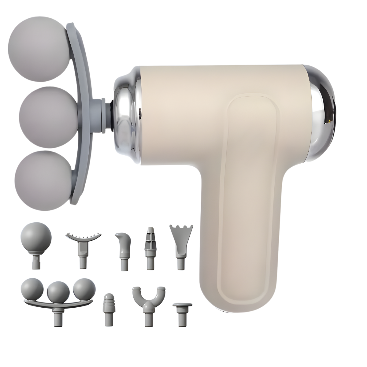 Genérico - Masajeador Corporal Deportivo Terapia Fascia Gun 9 En 1