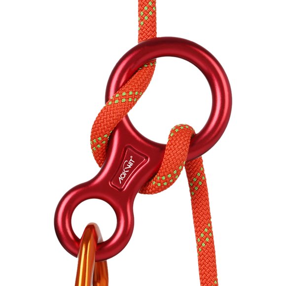 Equipo de escalada Rescue Figure 8 Descender AOKWIT de 35 kN/3500 kg