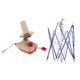 thumbnail image 4 of Bandera De Bola De Hilo De 2 Piezas Y Soporte De Lana Swift De Paraguas Herramienta De Crochet De Punto, 4 of 5