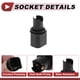 thumbnail image 4 of 1 Juego de cableado de casquillo de luz de marcador lateral para Ford para Mustang 2005-2023 No.6R3Z13411BA/6R3Z-13411-BA Conector de arnés de bombilla de lámpara de estacionamiento, 4 of 7