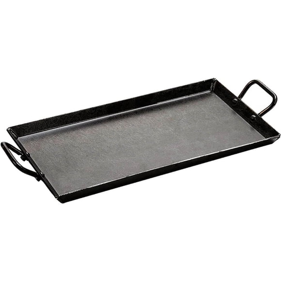 Plancha Lodge de acero al carbono precurado de 46 cm, negra