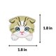 thumbnail image 2 of Parches Ctctoo 12 piezas de gato bordado – aplicación por planchado o costura, 2 of 8