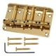 thumbnail image 4 of Puente De Bajo De 4 Cuerdas De 80mm, Pieza Trasera Ajustable Con Tornillos Para Bajo Aureate, 4 of 5