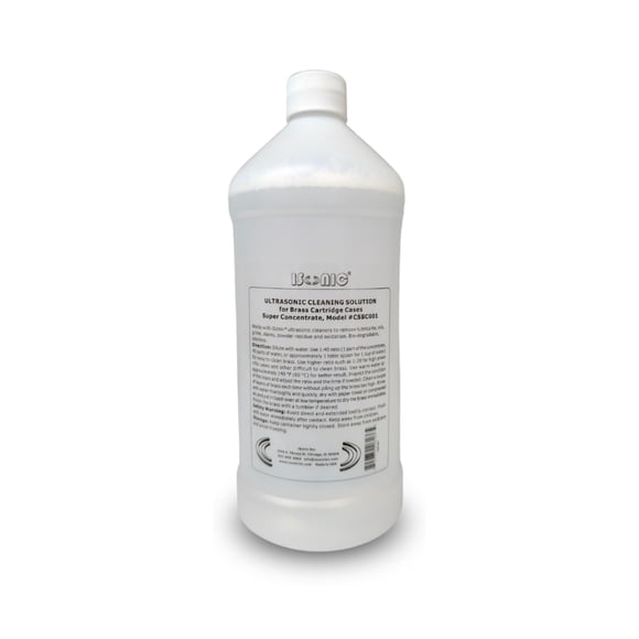 Solución ultrasónica para limpieza de latón iSonic CSBC001, 1 L