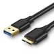 thumbnail image 1 of Cable De Datos 3.0 M/M Hdd Externo Usb-A/Micro-B 1m Negro Ugreen Us130, 1 of 3