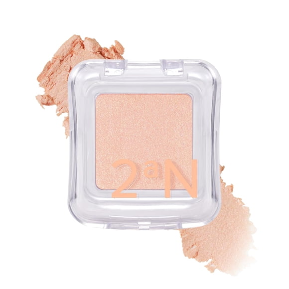 Iluminador 2aN Pure Glash OR01 Peach Beam con brillo similar al vidrio