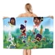thumbnail image 1 of Press Start Toalla de playa de secado rápido con diseño temático, regalo para mujeres y niñas, ideal para cumpleaños, fans, amantes de la música, uso en la playa o al aire libre, 78 × 180 cm, 1 of 6