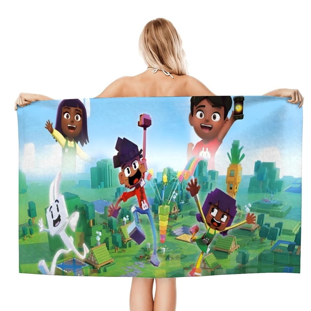 Press Start Toalla de playa de secado rápido con diseño temático, regalo para mujeres y niñas, ideal para cumpleaños, fans, amantes de la música, uso en la playa o al aire libre, 78 × 180 cm