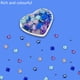 thumbnail image 2 of Mosaicos de cristal morado real DIY de 350 piezas Giftmeet, 2 of 6