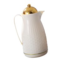 Bothyi - Hervidor De Agua Esmaltado, Fácil De Limpiar, Para Café, Para Restaurantes, Hogar, Para Calentar Café, Patrón Trenzado