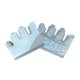 thumbnail image 2 of 2 Uds Guantes De Entrenamiento De Medio Dedo Para Mujer, Protector De Manos Para Levantamiento De Pesas Para Ejercicio M, 2 of 5