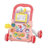 Bothyi - Juguete Para Caminar Y Empujar Para Bebés, Andador De Aprendizaje Para Bebés, Niños Y Niñas, Color Rosa