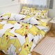 thumbnail image 1 of Pik_achu Print Bedding Set Pattern Duvet Cove Set 3 Pieces 1 Quilt Cover And 2 Pillowcases for Women Men Teens, 1 of 5
