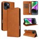 thumbnail image 5 of Funda Cartera para iPhone 14 con Ranuras Tarjetas y Soporte - Protección Completa Marrón, 5 of 5