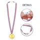 thumbnail image 4 of Medallas de Ganador Pllieay 24 uds 3,5 cm Oro, Plata y Bronce, 4 of 7