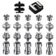 thumbnail image 4 of Kit de tornillos para cámara de 22 piezas, montura de zapata para flash de 1/4" 3/8", adaptador de tornillo para , para soporte de lámpara, cámara,, 4 of 4