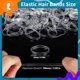thumbnail image 2 of Teenitor Clear Elastic Ties Hair Elastics, Clear Elastics Ru, 2 of 3