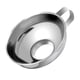 thumbnail image 1 of Embudo de acero inoxidable de boca ancha para conservas, utensilios de cocina, embudo con asa para mermelada, 1 of 8
