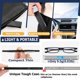 thumbnail image 4 of Gafas de lectura plegables touk +2.5 anti luz azul 2 uds, 4 of 6