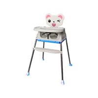 Importclick - Silla Comer Bebe Infantil 3 En 1 Ajustable Celeste