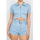 thumbnail image 2 of Enterizo CCwholesalesclothings Mezclilla Claro, 2 of 5