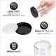thumbnail image 3 of Juego de 24 tarros de vidrio de 8 oz con tapas metálicas, kits para elaboración de velas, etiquetas, caja de regalo, tarros vacíos para envasado, para almacenar alimentos, especias y líquidos, 3 of 8