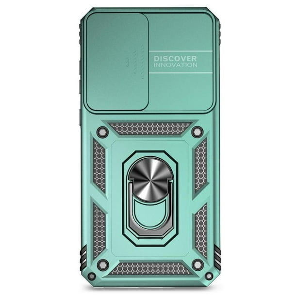 Estuche GANGXUN para Samsung Galaxy A35 5G, soporte giratorio 360°, estilo mecánico y magnético