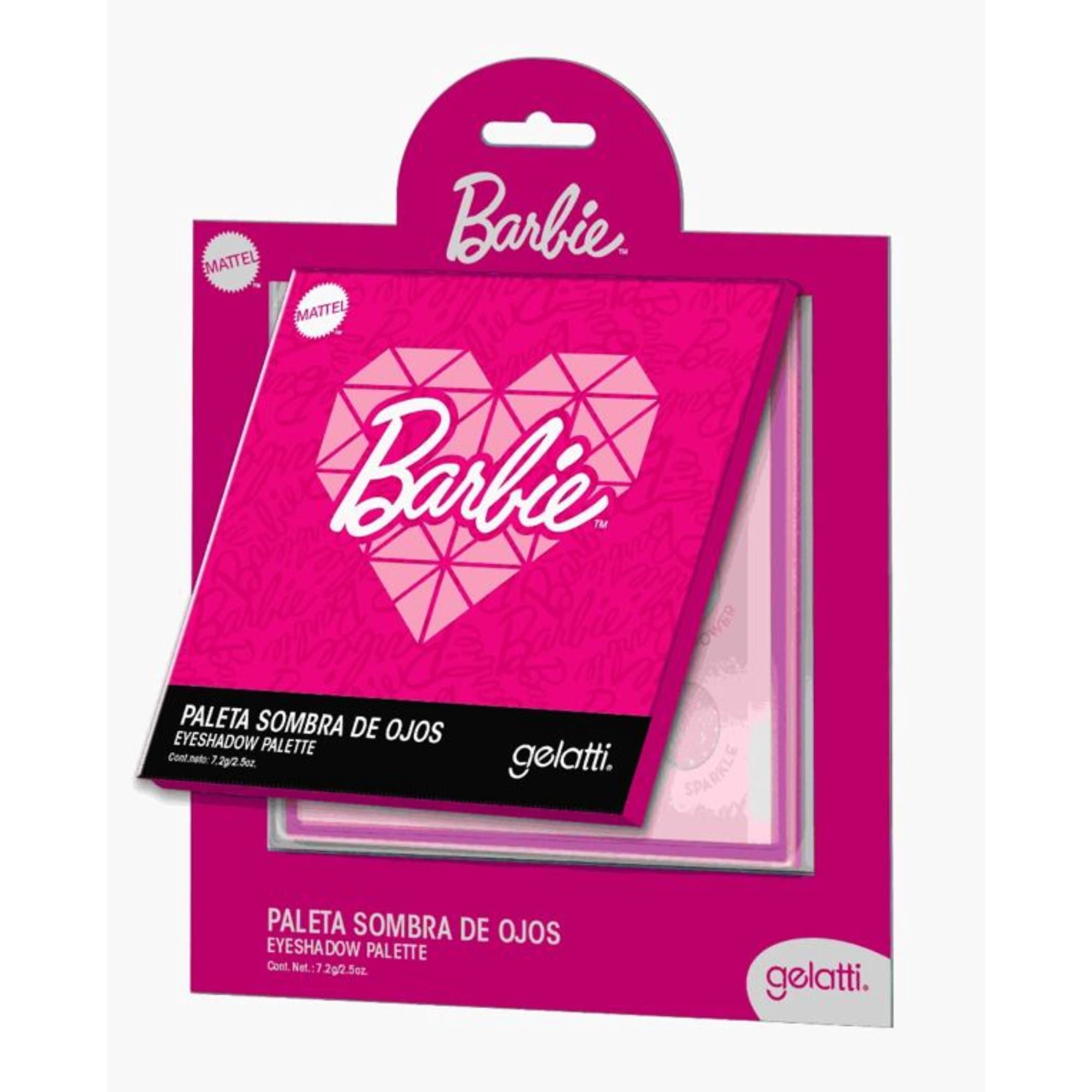 Sombra De Ojos Paleta Barbie, Producto Surtido 1 Un Gelatti Kids