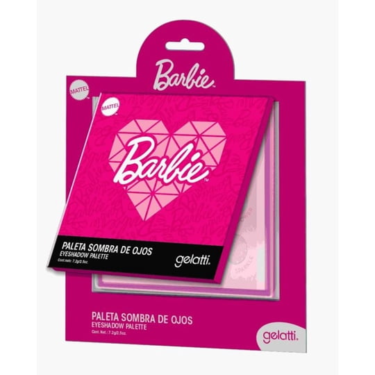 Sombra De Ojos Paleta Barbie, Producto Surtido 1 Un Gelatti Kids