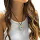 thumbnail image 4 of Gargantilla con colgante de corazón grande: collar de cristal grueso con forma de corazón hinchado para mujer, joyería Y2K, regalo para adolescentes., 4 of 6